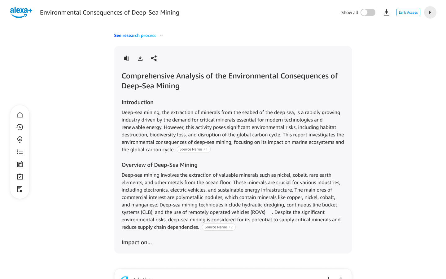 Full preview, top of the report