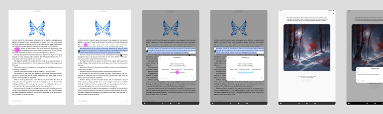 Reading use case flow
