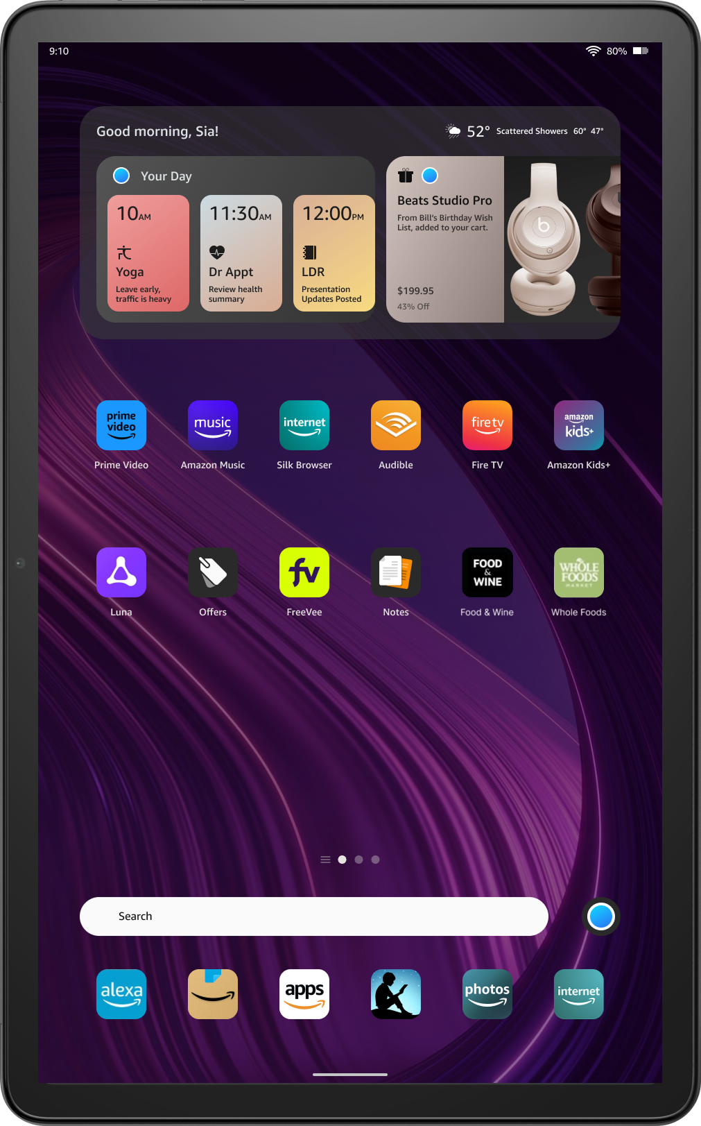 New Tablet look